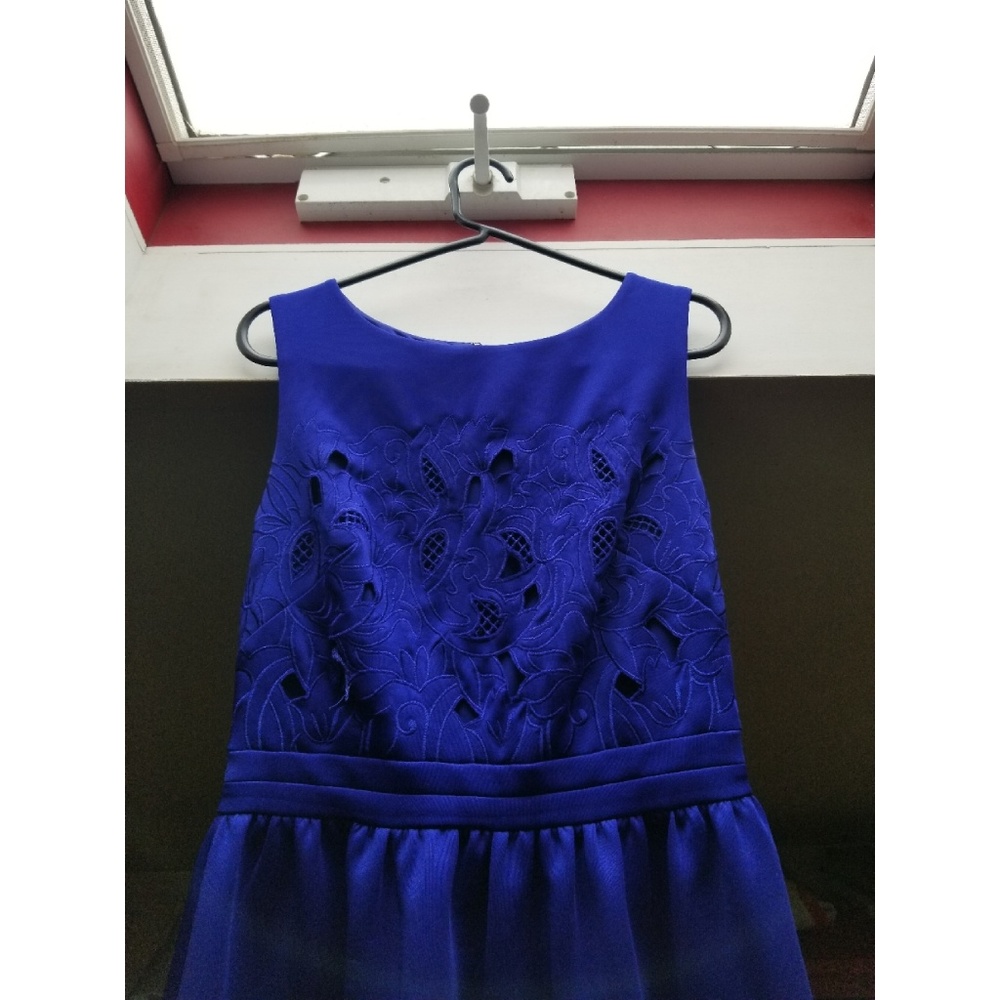 Betsey Johnson blue cocktail dress - Picture 7 of 8